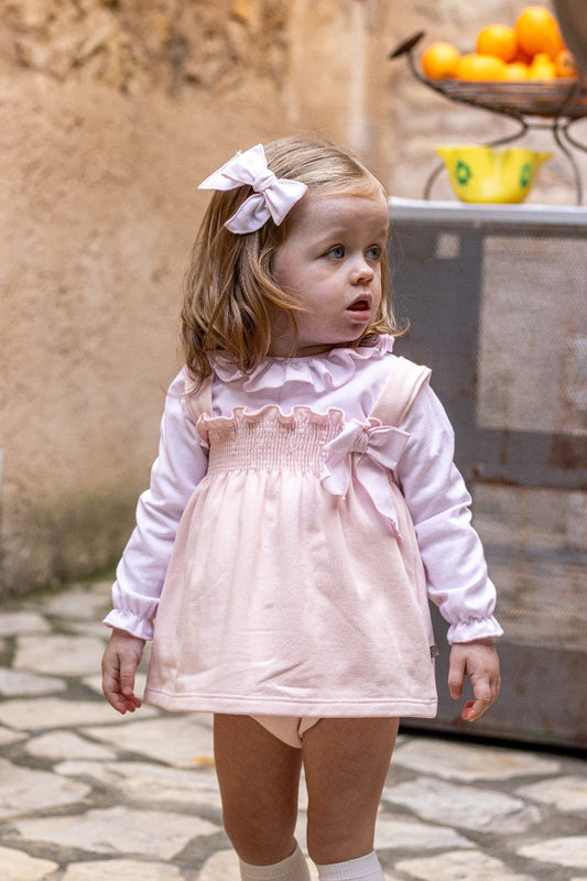 Completo con Salopette e camicia neonata Calamaro