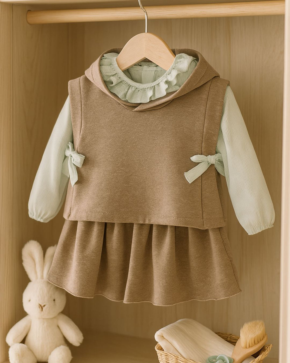 Completo bambina 2 pezzi Calamaro