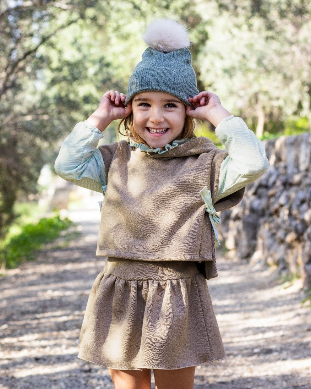 Completo bambina 2 pezzi Calamaro