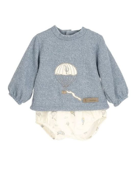 Completo due pezzi Conjunto Pololo Anemoi calamaro