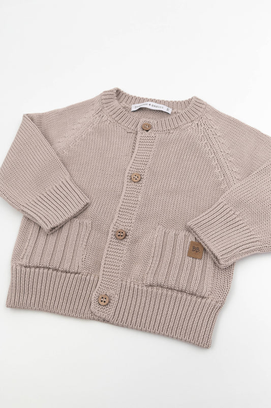 Cardigan bimbo Bamboom cammello