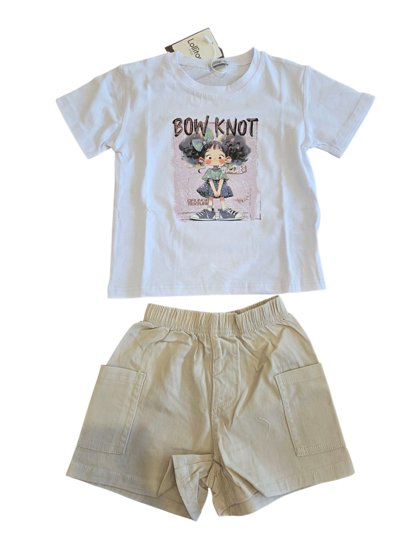 T-shirt con pantalone bimba