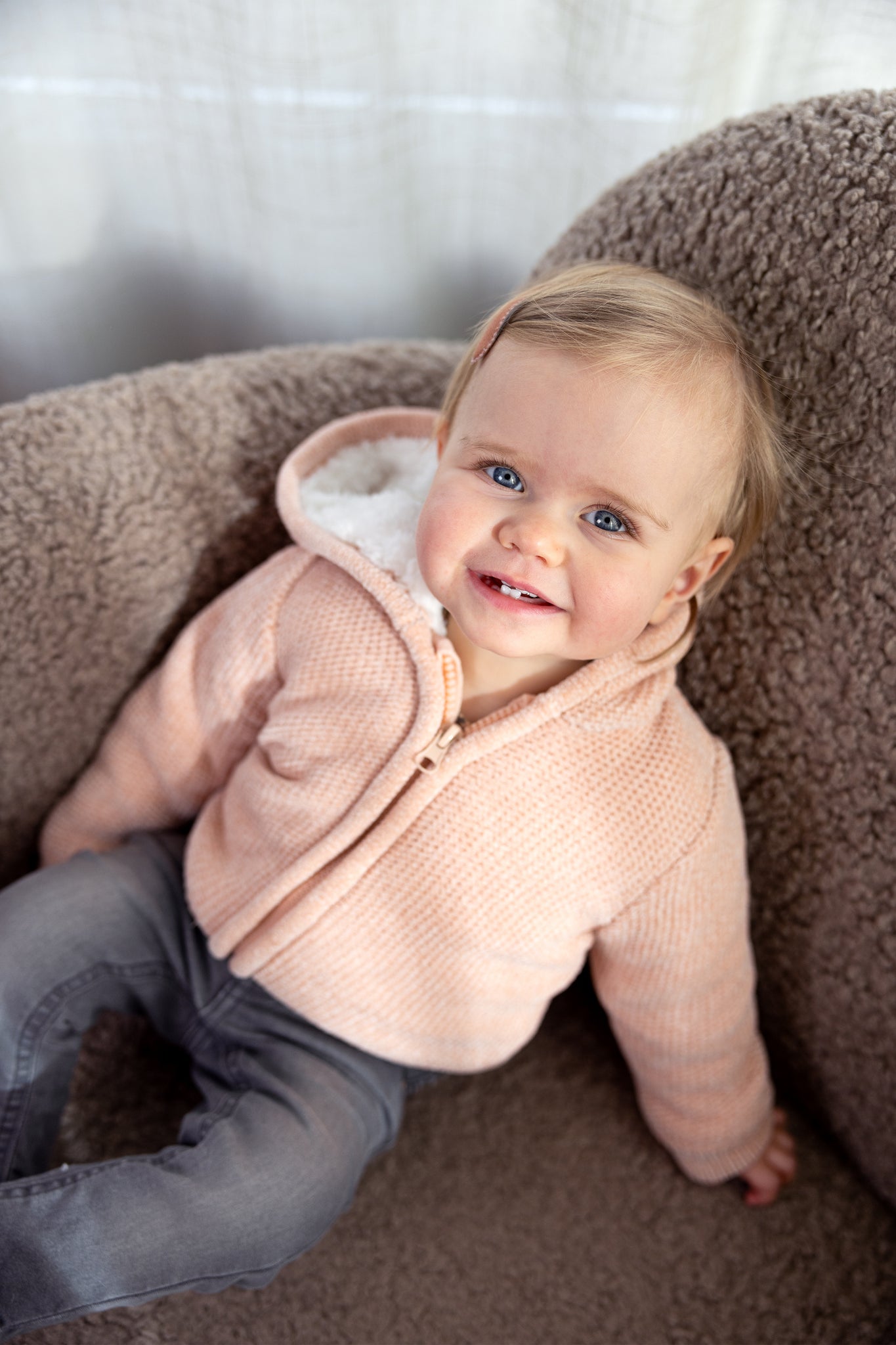 Cardigan Felpato bambina Dirkje