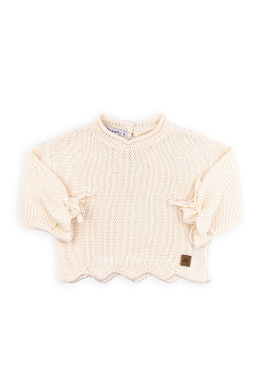 Maglia cropped Bamboom bimba Bianco