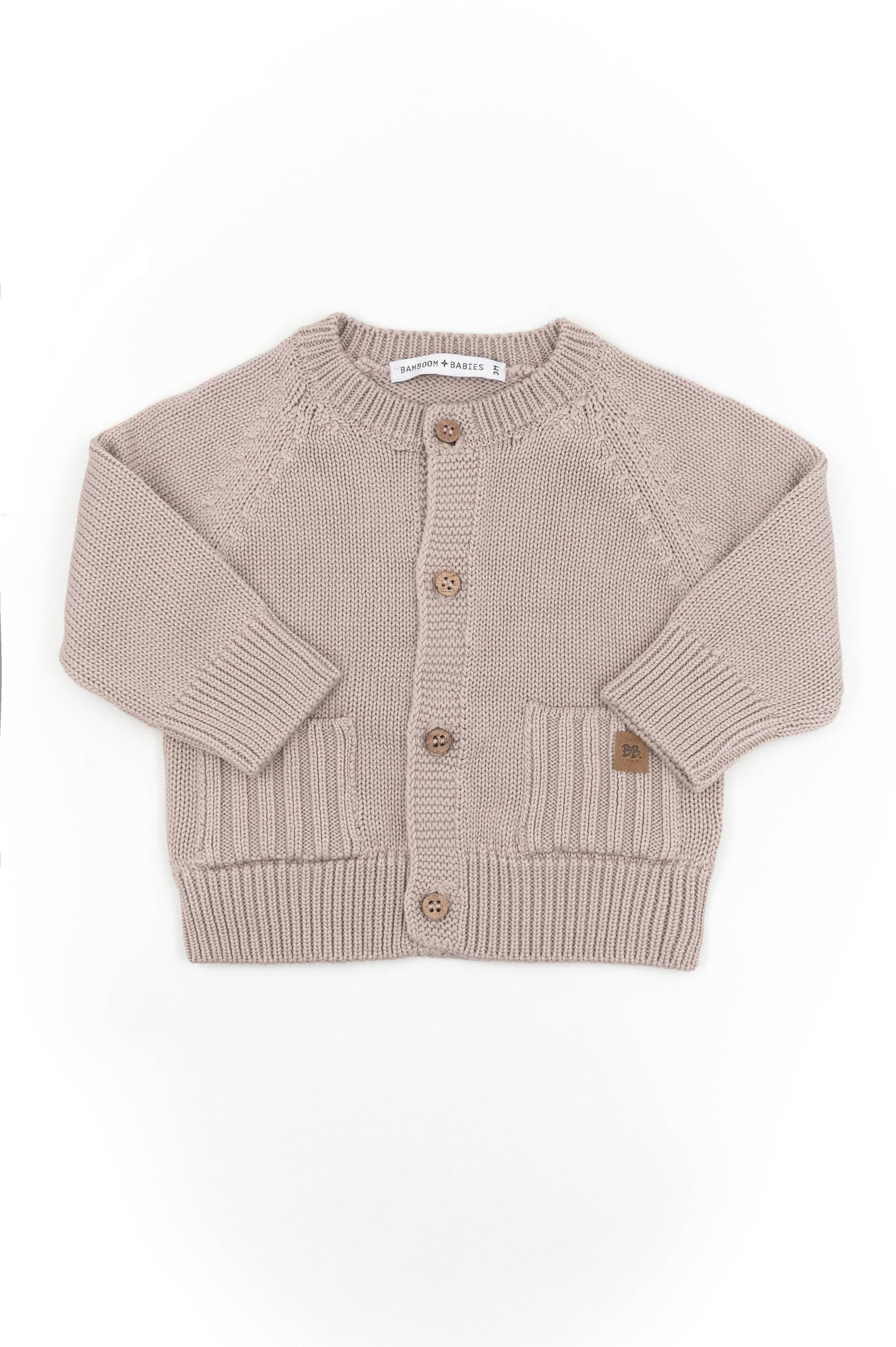 Cardigan bimbo Bamboom cammello