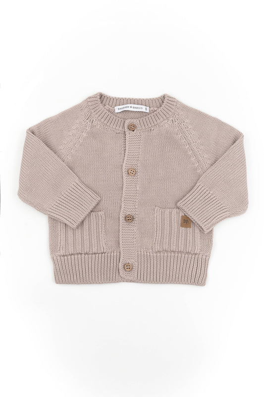 Cardigan bimbo Bamboom cammello