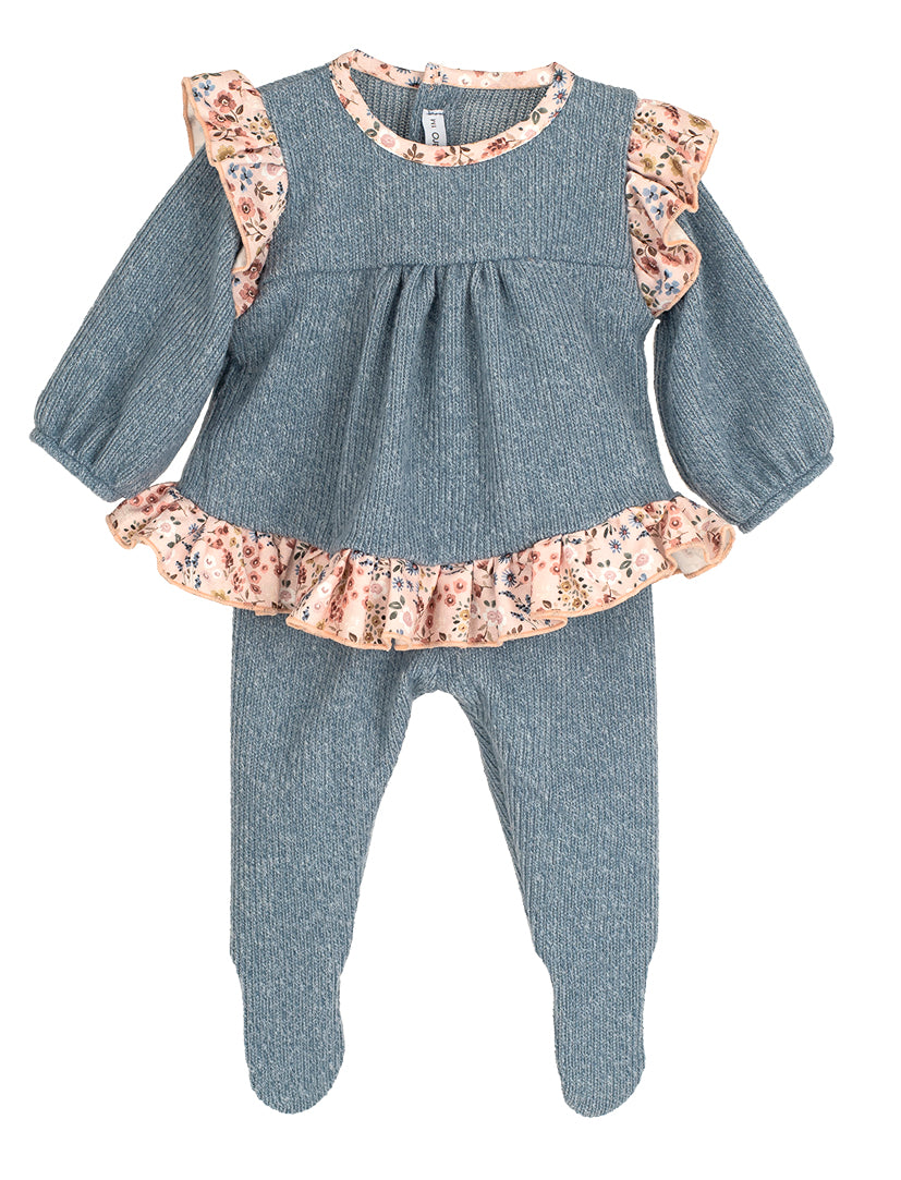 Tutina in caldo cotone due pezzi Calamaro